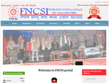 Tablet Screenshot of fncsi.org